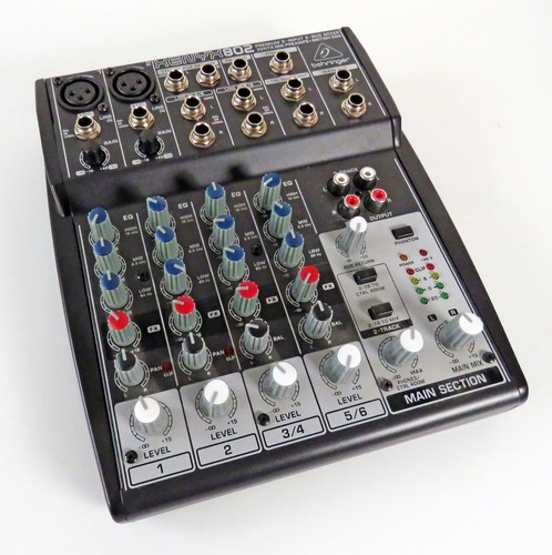 Mixer behringer xenyx 802 - mixer,