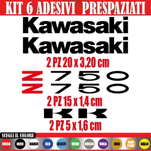 Kit adesivi kawasaki - adesivi, z750