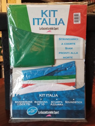 Kit italia bandiera bandana - italia,
