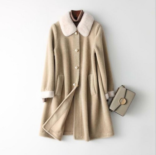 Cappotto vera pelliccia donna