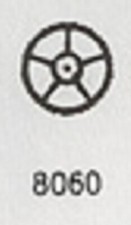 Lemania 1345 Roue entraineuse (8060) - LWO 1340, 1341 Omega 1040, 1041