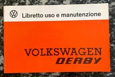 VOLKSWAGEN DERBY Uso e