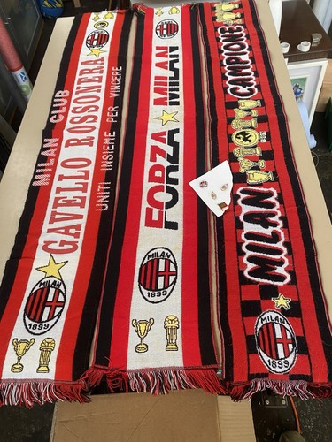 Sciarpe milan lotto - milan, spille