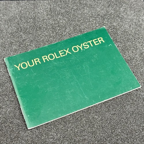Libretto inglese your rolex - inglese,