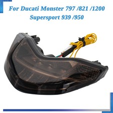 Fanale posteriore a led per Ducati Monster 797 821 Dark 1200 Supersport 950 segnali di direzione