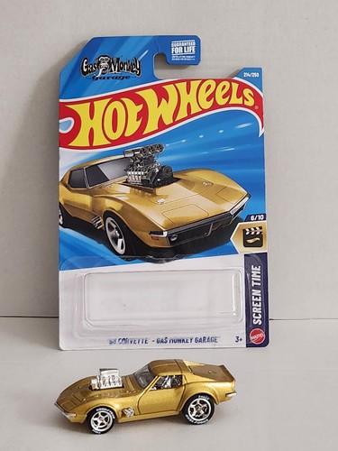 Hot wheels corvette - wheels, '68