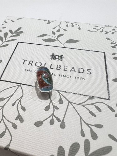 Charm trollbeads vetro - in,