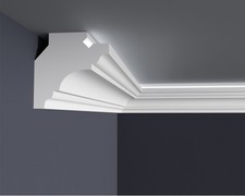 Nastro LED profilo barra in stucco per illuminazione indiretta XPS listelli da soffitto stucco