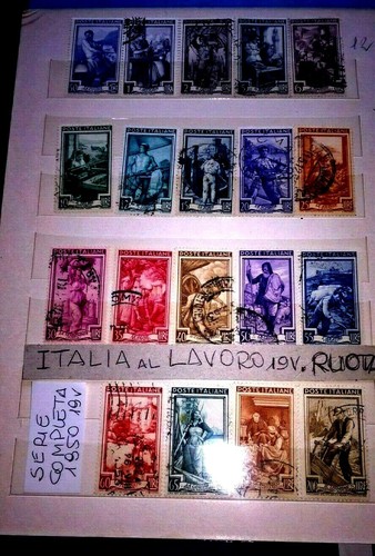 Francobolli italia 1950 - ,