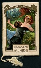 CALENDARIETTO VALLI 1931 LEGGENDE D'AMORE - OTTIMO ! old pocket calendar