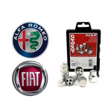 KIT 4 BULLONI FARAD ANTIFURTO AUTO per FIAT E ALFA ROMEO CERCHI IN LEGA 