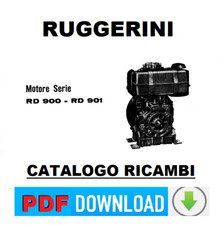 Ruggerini RD900 RD901 Catalogo