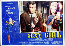 VIENI A BALLARE CON ME! poster film originale BRIGITTE BARDOT,boisrond ITALIAN RELEA.