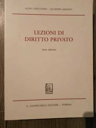 Lezioni diritto privato - di,