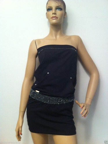 Abito met jeans - abito, nero