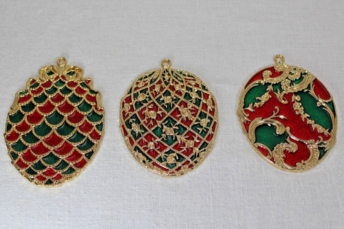 Ornamenti natalizi metallo - ornamenti,