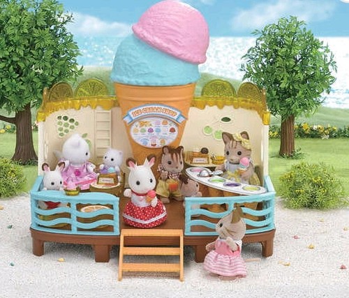 Sylvanian families calico - sylvanian,