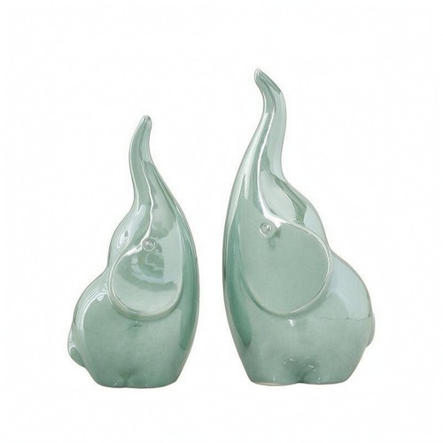Pieces coppia elefanti in - 2,