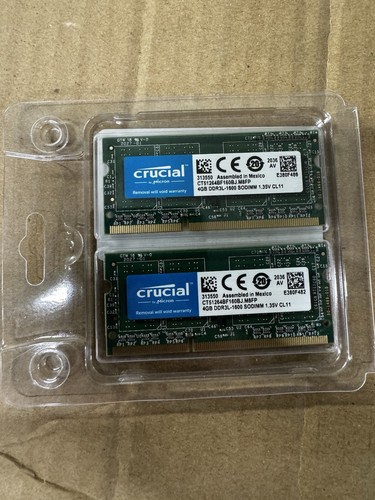 Crucial 8gb kit - crucial, sodimm