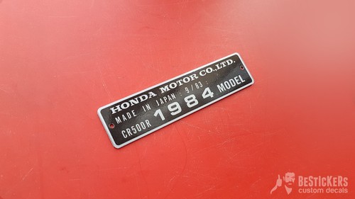 Honda cr500 500 - cr, 84