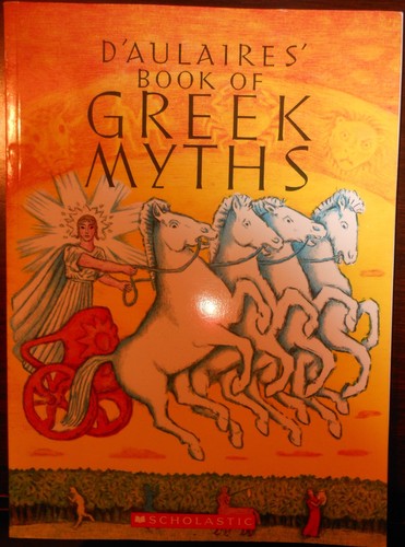 Aulaires book of greek - book,