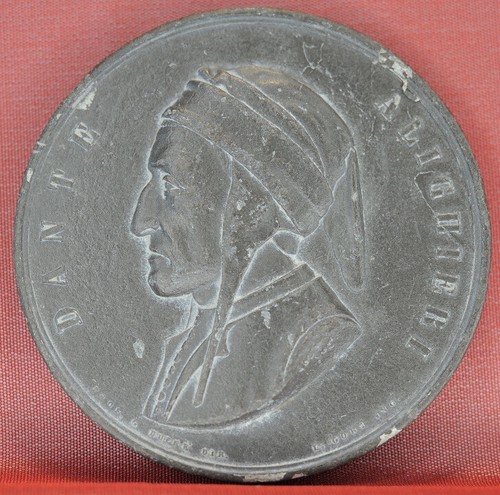 Medaglia 600 dante alighieri - dante,