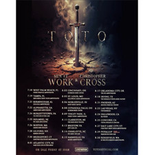 Poster TOTO Band US Tour 2025