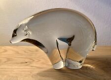 Statuina orso polare vetro