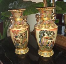 Giappone 2 splendidi antichi vasi giapponesi ceramica Royal Satsuma cloissonne'