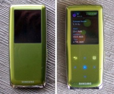 Samsung YP-S3 verde 4 GB