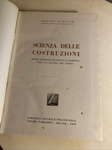 Scienza delle costruzioni - scienza,