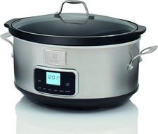 Electrolux ESC7400 Slow Cooker 6,8L Acciaio Inox Pentola a Cottura Lenta | 24 M