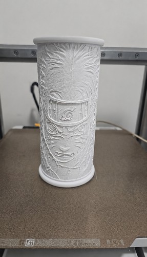 Lampada litofania naruto - lampada,