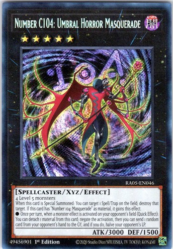 Tcg numero c104 - yu-gi-oh!,