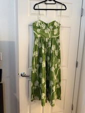 NEW Zara Maxi Dress Green with