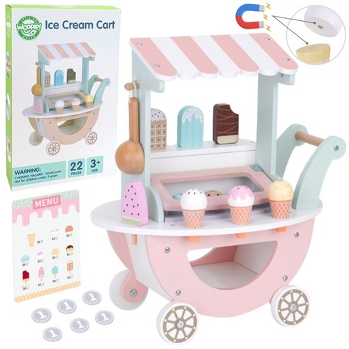 Gelateria legno carrettino - legno,