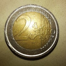 moneta 2 euro world food programme 2004 UNICA CON ERRORE DI CONIO