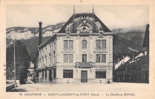 Cpa saint laurent pont - saint, du