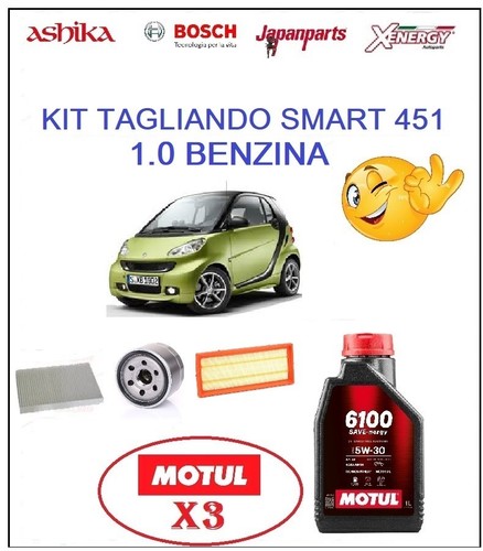 Kit tagliando smart 451 - smart,