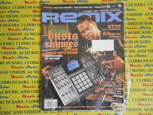 Remix magazine sealed ago 2008 - magazine,