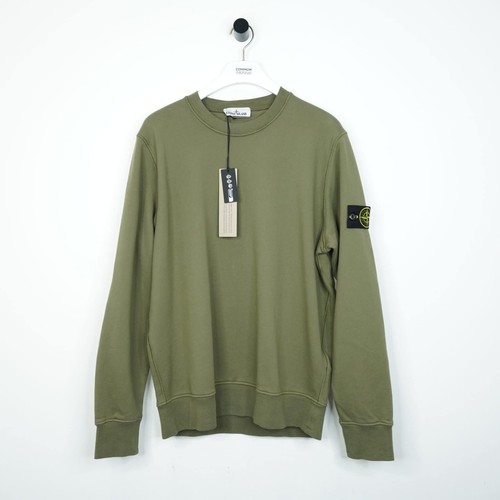Felpa stone island verde - island,