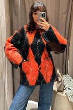 CARDIGAN DONNA ZARA NUOVO CON