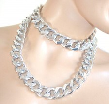 Collana lunga donna argento