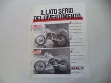 advertising Pubblicità 1987 MOTO KRAM-IT KRAMIT ER 125/250