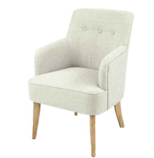 Sedia poltrona crema - poltrona,