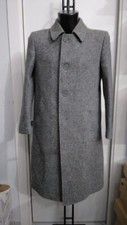 LEBOLE CAPPOTTO IN PURA LANA usato Donna Woman Grigio chiaro Tg 50 PGS477PI