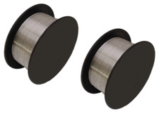 2 PZ FILO ANIMATO NO GAS BOBINA SALDATRICE MIG SALDATURA SALDARE ø 0,9MM 2KG 9W1