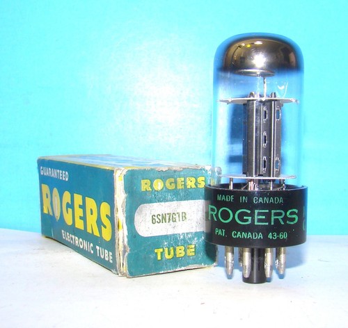 6sn7gtb nos rogers - 6sn7gtb,