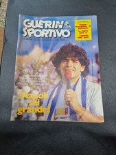 GUERIN SPORTIVO LUGLIO 1984 CON POSTER DI MARADONA