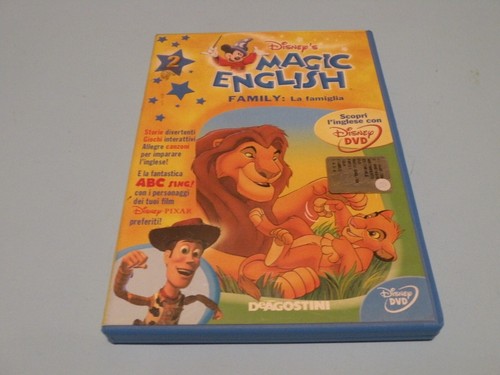 Dvd disney magic english - magic, 2"